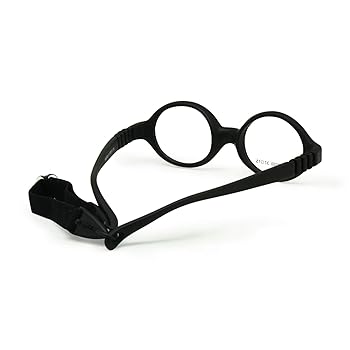 Children Flexible Round Frame Baby Glasses No Screw Safe